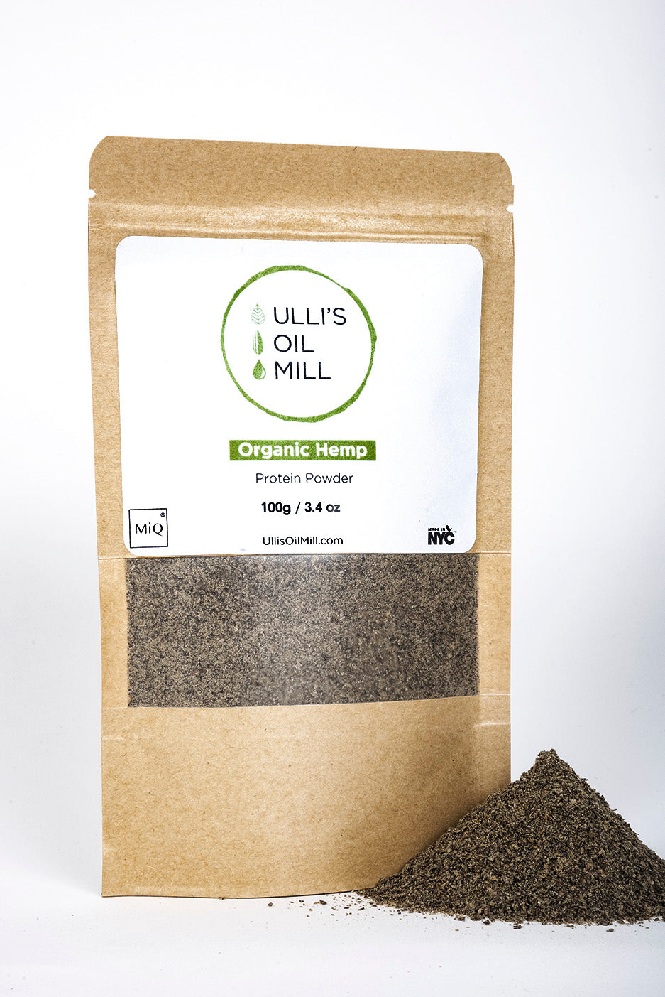 Organic, Stone-milled Hemp Protein Powder